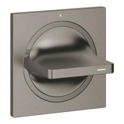 Grohe Allure Ankastre Stop Valf (Sıva Üstü Grubu), Fırçalı Sert Grafit - 19334AL1 - GROHE