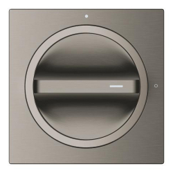 Grohe Allure Ankastre Stop Valf (Sıva Üstü Grubu), Fırçalı Sert Grafit - 19334AL1 - 3