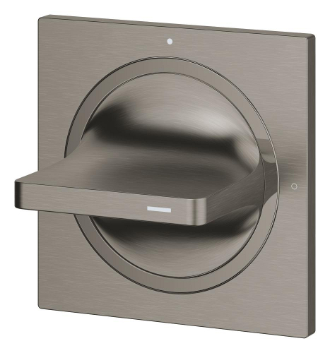 Grohe Allure Ankastre Stop Valf (Sıva Üstü Grubu), Fırçalı Sert Grafit - 19334AL1 - 4