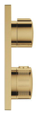 Grohe Allure Ankastre Termostatik Duş Bataryası (Sıva Üstü Grubu), Altın - 19380GL2 - 2