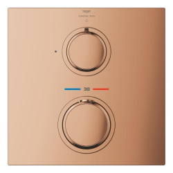 Grohe Allure Ankastre Termostatik Duş Bataryası (Sıva Üstü Grubu), Bakır - 19380DA2 - 3