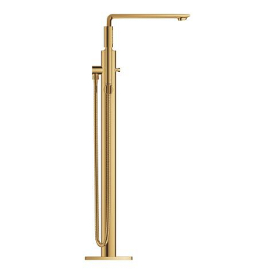 Grohe Allure Ankastre Yerden Küvet Bataryası (Sıva Üstü Grubu), Altın - 25222GL1 - 2