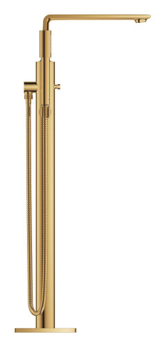 Grohe Allure Ankastre Yerden Küvet Bataryası (Sıva Üstü Grubu), Altın - 25222GL1 - 3
