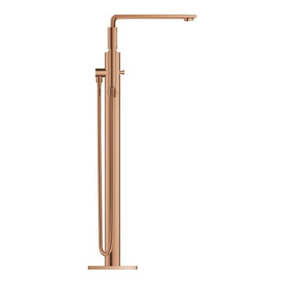 Grohe Allure Ankastre Yerden Küvet Bataryası (Sıva Üstü Grubu), Bakır - 25222DA1 - 2