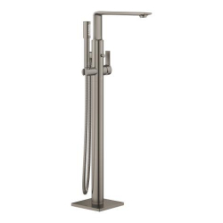 Grohe Allure Ankastre Yerden Küvet Bataryası (Sıva Üstü Grubu), Fırçalı Sert Grafit - 25222AL1 - 1