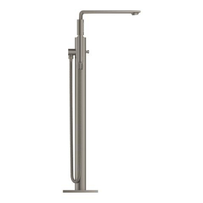 Grohe Allure Ankastre Yerden Küvet Bataryası (Sıva Üstü Grubu), Fırçalı Sert Grafit - 25222AL1 - 2