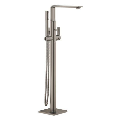 Grohe Allure Ankastre Yerden Küvet Bataryası (Sıva Üstü Grubu), Fırçalı Sert Grafit - 25222AL1 - 2