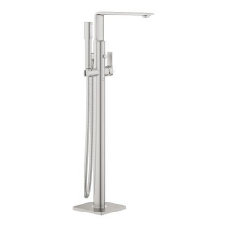 Grohe Allure Ankastre Yerden Küvet Bataryası (Sıva Üstü Grubu), Paslanmaz Çelik - 25222DC1 - 1