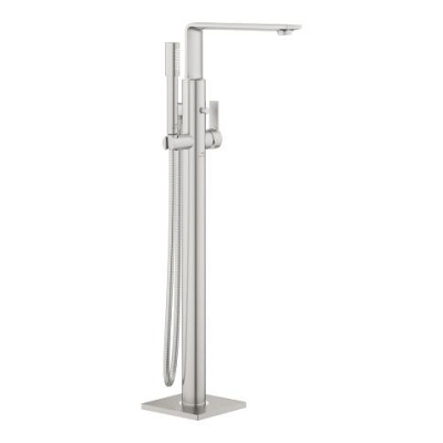 Grohe Allure Ankastre Yerden Küvet Bataryası (Sıva Üstü Grubu), Paslanmaz Çelik - 25222DC1 - 1