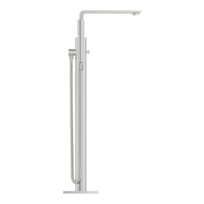 Grohe Allure Ankastre Yerden Küvet Bataryası (Sıva Üstü Grubu), Paslanmaz Çelik - 25222DC1 - 2