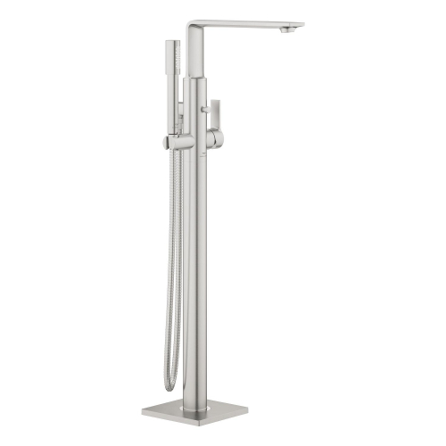 Grohe Allure Ankastre Yerden Küvet Bataryası (Sıva Üstü Grubu), Paslanmaz Çelik - 25222DC1 - 2