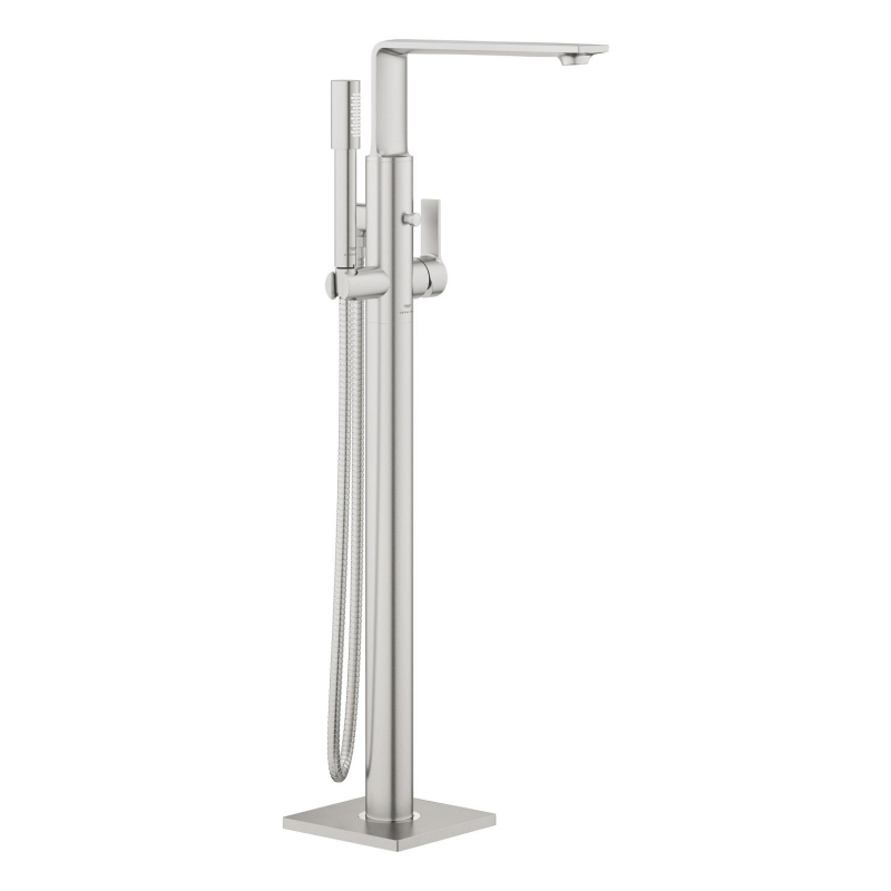 Grohe Allure Ankastre Yerden Küvet Bataryası (Sıva Üstü Grubu), Paslanmaz Çelik - 25222DC1 - 2