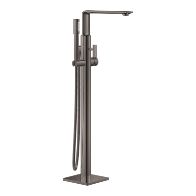 Grohe Allure Ankastre Yerden Küvet Bataryası (Sıva Üstü Grubu), Sert Grafit - 25222A01 - 1