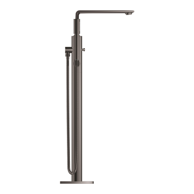 Grohe Allure Ankastre Yerden Küvet Bataryası (Sıva Üstü Grubu), Sert Grafit - 25222A01 - 2