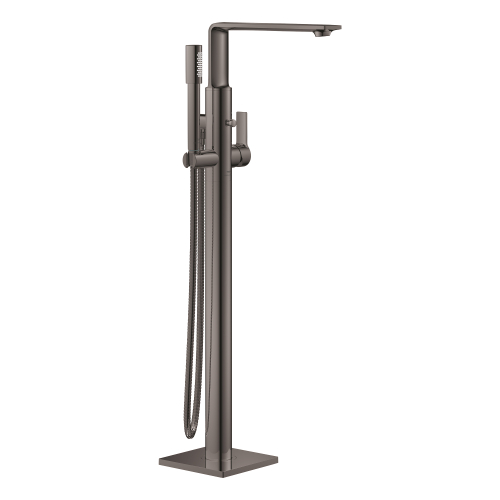 Grohe Allure Ankastre Yerden Küvet Bataryası (Sıva Üstü Grubu), Sert Grafit - 25222A01 - 2