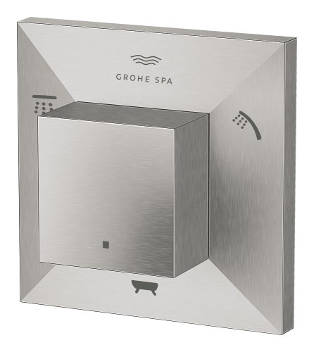 Grohe Allure Brilliant 5 Yollu Yön Değiştirici (3 Çıkış Kontrolü Sağlar) - 29399DC0 - 3