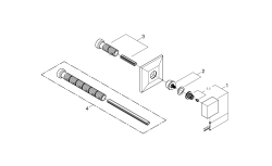 Grohe Allure Brilliant Ankastre Stop Valf - 29398DC0 - 2