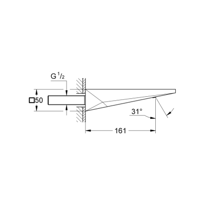 Grohe Allure Brilliant Çıkış Ucu - 13299000 - 2