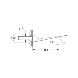 Grohe Allure Brilliant Çıkış Ucu - 13299Dc0 - 2