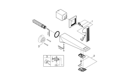 Grohe Allure Brilliant Private Collection İki Delikli Lavabo Bataryası M-Boyut - 29517000 - 2