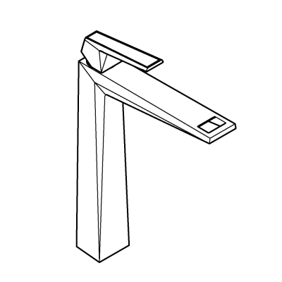 Grohe Allure Brilliant Private Collection Tek Kumandalı Lavabo Bataryası Xl-Boyut - 24418000 - 2