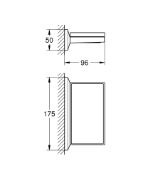 Grohe Allure Brilliant Raf Ve Sabunluk - 40907000 - 4