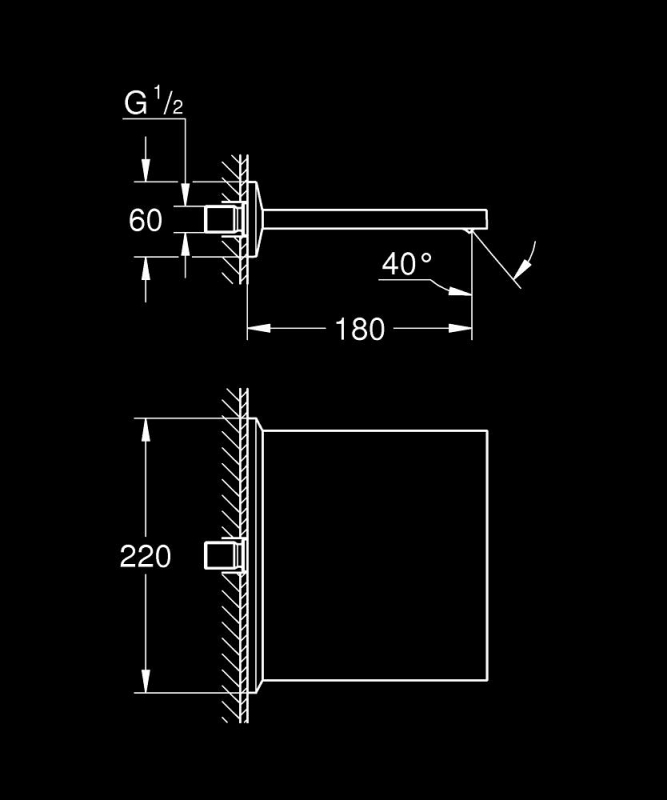 Grohe Allure Brilliant Şelale Çıkış Ucu - 13486DC0 - 4