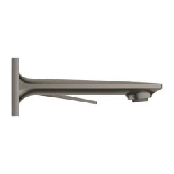 Grohe Allure Duvardan Ankastre Lavabo Bataryası (Sıva Üstü Grubu), Fırçalı Sert Grafit - 19309AL2 - 2
