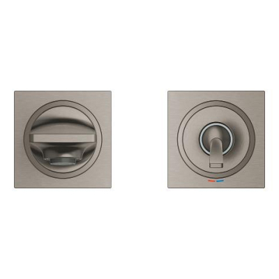 Grohe Allure Duvardan Ankastre Lavabo Bataryası (Sıva Üstü Grubu), Fırçalı Sert Grafit - 19309AL2 - 3