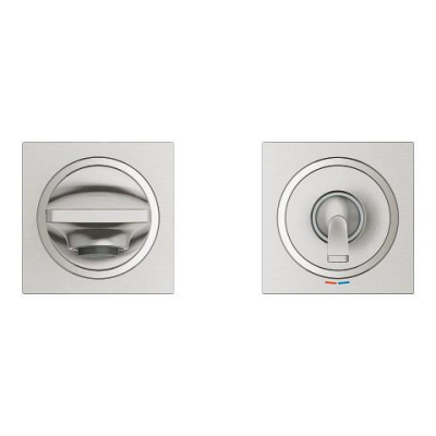 Grohe Allure Duvardan Ankastre Lavabo Bataryası (Sıva Üstü Grubu), Paslanmaz Çelik - 19309DC2 - 3