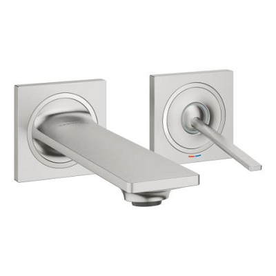 Grohe Allure Duvardan Ankastre Lavabo Bataryası (Sıva Üstü Grubu), Paslanmaz Çelik - 19309DC2 - 1