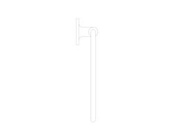 Grohe Allure Halka Havluluk, Paslanmaz Çelik - 40339DC1 - 3