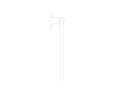 Grohe Allure Halka Havluluk, Paslanmaz Çelik - 40339DC1 - 3