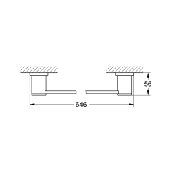 Grohe Allure Havluluk - 40341000 - 2