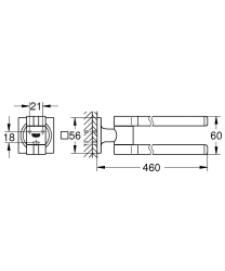 Grohe Allure Havluluk - 40342DL1 - 3