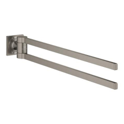 Grohe Allure Havluluk, Fırçalı Sert Grafit, 42 cm - 40342AL1 - 1