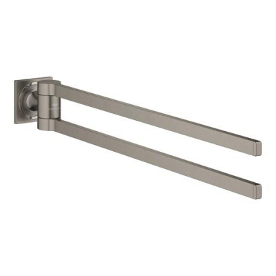 Grohe Allure Havluluk, Fırçalı Sert Grafit, 42 cm - 40342AL1 - 1