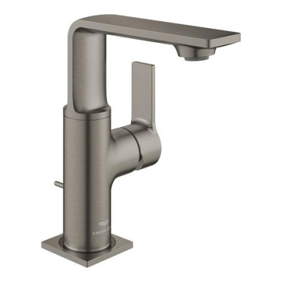 Grohe Allure Lavabo Bataryası, Fırçalı Sert Grafit, Sifon Kumandalı - 32757AL1 - 1