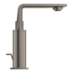 Grohe Allure Lavabo Bataryası, Fırçalı Sert Grafit, Sifon Kumandalı - 32757AL1 - 3