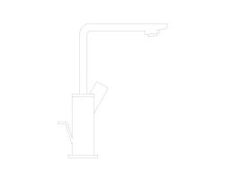 Grohe Allure Lavabo Bataryası, Sifon Kumandalı, Altın - 32146GL1 - 3