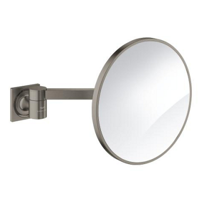 Grohe Allure Makyaj ve Tıraş Aynası, Fırçalı Sert Grafit - 40967AL1 - 1