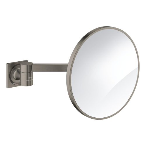 Grohe Allure Makyaj ve Tıraş Aynası, Fırçalı Sert Grafit - 40967AL1 - 2