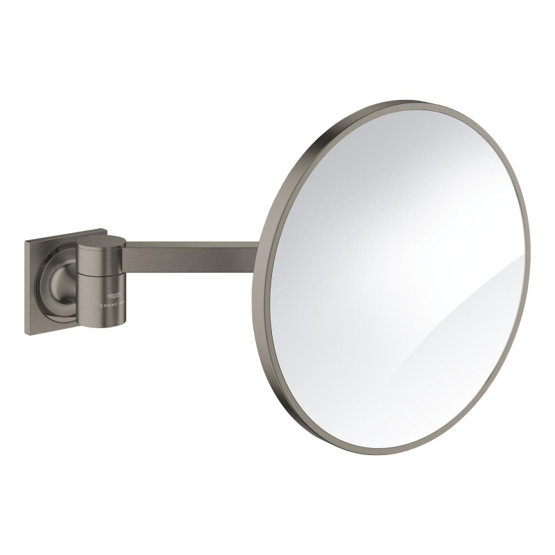 Grohe Allure Makyaj ve Tıraş Aynası, Fırçalı Sert Grafit - 40967AL1 - 2