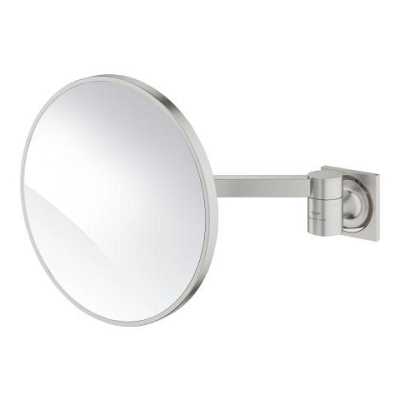Grohe Allure Makyaj ve Tıraş Aynası, Paslanmaz Çelik - 40967DC1 - 2