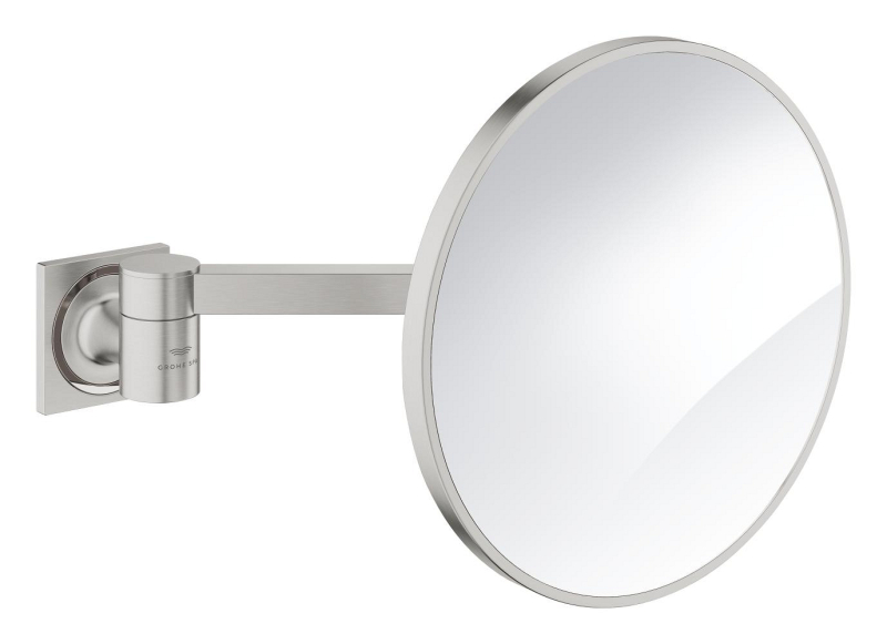 Grohe Allure Makyaj ve Tıraş Aynası, Paslanmaz Çelik - 40967DC1 - 1