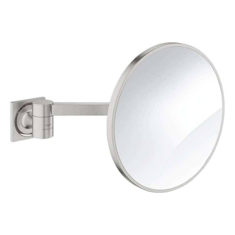 Grohe Allure Makyaj ve Tıraş Aynası, Paslanmaz Çelik - 40967DC1 - 2