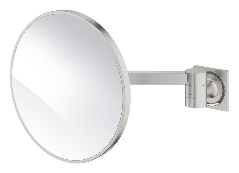 Grohe Allure Makyaj ve Tıraş Aynası, Paslanmaz Çelik - 40967DC1 - 3