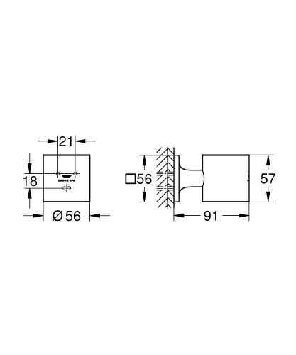 Grohe Allure Sabunluk Tutacağı - 40278GN1 - 4