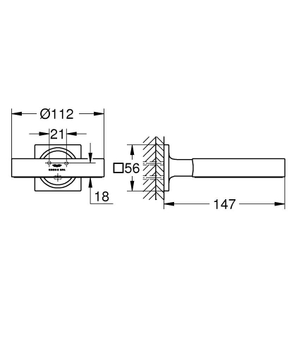 Grohe Allure Sabunluk Tutacağı - 40963GN1 - 4