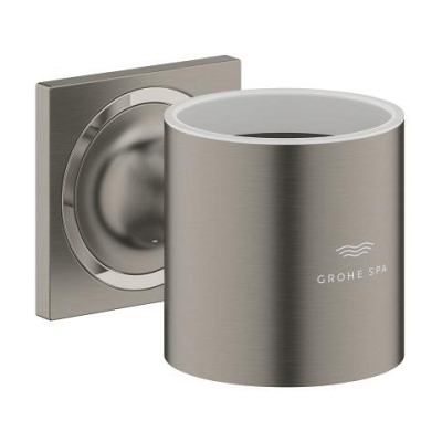 Grohe Allure Sabunluk Ve Diş Fırçalık Tutacağı, Fırçalı Sert Grafit - 40278AL1 - 1